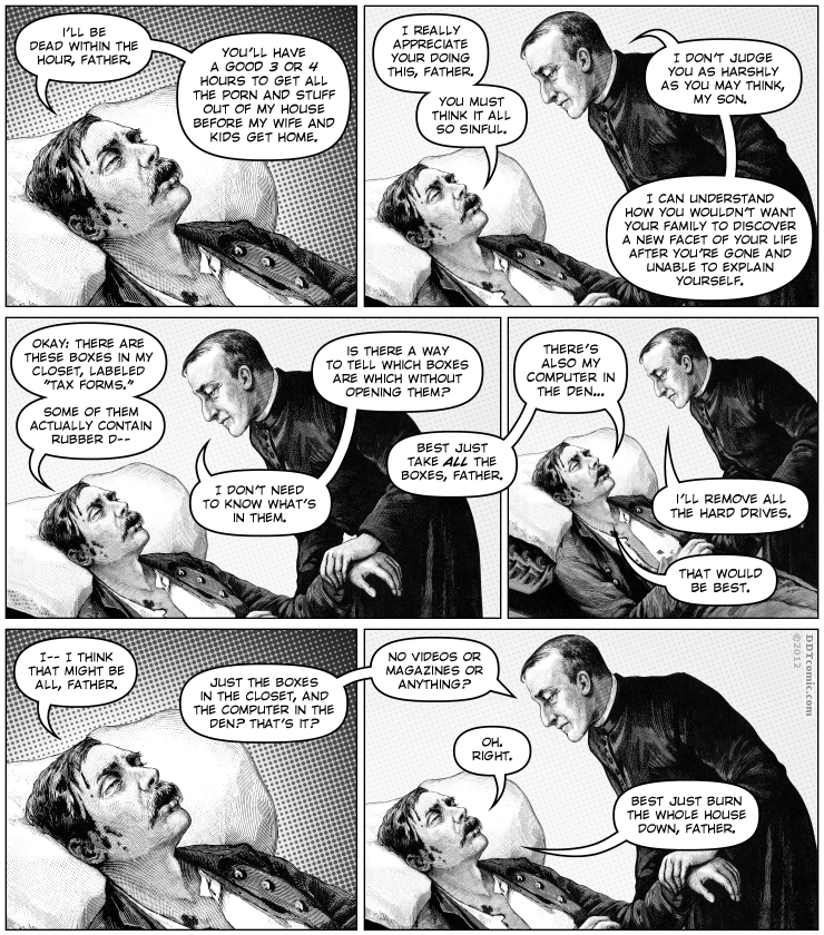 Posthumous Porn Purge